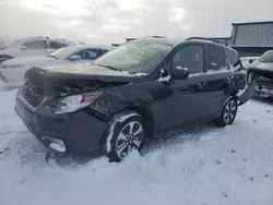 Salvage cars for sale at Wayland, MI auction: 2017 Subaru Forester 2.5I Limited