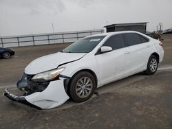 Salvage cars for sale at Fresno, CA auction: 2015 Toyota Camry LE