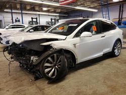 Salvage cars for sale at Wheeling, IL auction: 2016 Tesla Model X