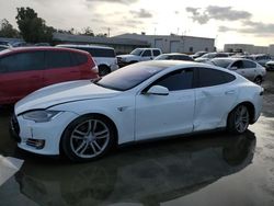 Vehiculos salvage en venta de Copart Martinez, CA: 2015 Tesla Model S 70D