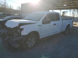 Salvage trucks for sale at Cartersville, GA auction: 2016 Ford F150 Super Cab