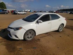 Toyota Corolla salvage cars for sale: 2015 Toyota Corolla L