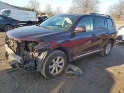 Toyota Highlander salvage cars for sale: 2013 Toyota Highlander Base