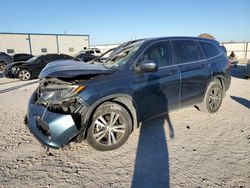 Salvage cars for sale at Haslet, TX auction: 2018 Honda Pilot EXL