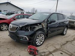 Salvage cars for sale at Dyer, IN auction: 2016 Buick Envision Premium