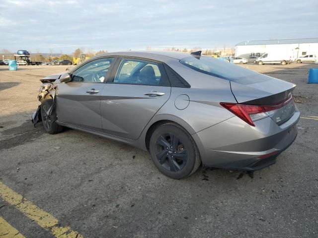 2023 Hyundai Elantra Blue