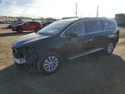 Salvage cars for sale at Colorado Springs, CO auction: 2019 Chrysler Pacifica Touring L