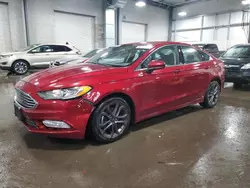 2018 Ford Fusion SE en venta en Ham Lake, MN