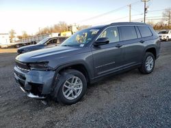 Salvage cars for sale at Hillsborough, NJ auction: 2024 Jeep Grand Cherokee L Laredo