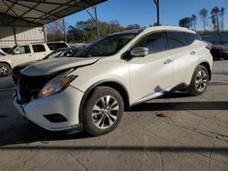 Salvage cars for sale from Copart Cartersville, GA: 2017 Nissan Murano S