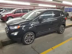 Salvage cars for sale at Dyer, IN auction: 2020 Ford Ecosport Titanium