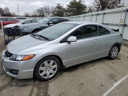 Salvage cars for sale at Moraine, OH auction: 2010 Honda Civic LX