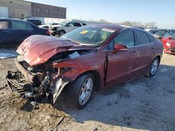 Salvage cars for sale at Kansas City, KS auction: 2014 Ford Fusion SE