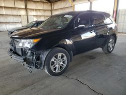 Acura salvage cars for sale: 2009 Acura MDX