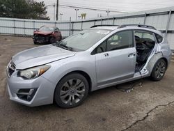 Salvage cars for sale at Moraine, OH auction: 2016 Subaru Impreza Sport Premium