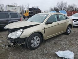 Salvage cars for sale at Baltimore, MD auction: 2010 Chrysler Sebring Touring