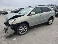 Salvage cars for sale at Wayland, MI auction: 2009 Lexus RX 350