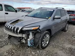 Jeep Grand Cherokee salvage cars for sale: 2016 Jeep Cherokee Limited