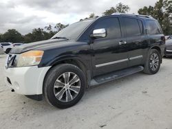 Nissan salvage cars for sale: 2015 Nissan Armada SV