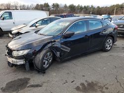 Salvage cars for sale at Exeter, RI auction: 2016 Honda Civic LX