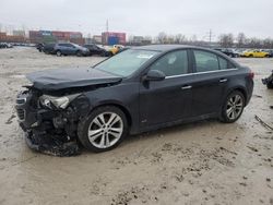 Salvage cars for sale at Columbus, OH auction: 2015 Chevrolet Cruze LTZ