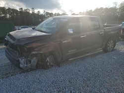 Salvage cars for sale at Ellenwood, GA auction: 2017 Toyota Tundra Crewmax Limited