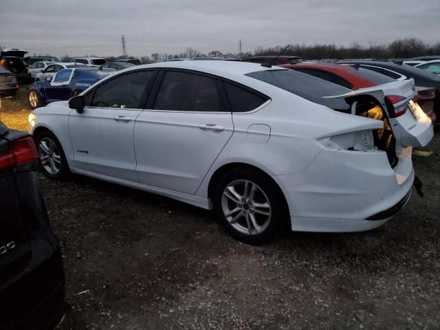 2018 Ford Fusion SE Hybrid