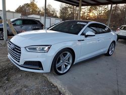 Salvage cars for sale at Hueytown, AL auction: 2019 Audi A5 Premium Plus S-Line