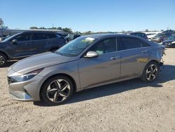 Salvage cars for sale at Harleyville, SC auction: 2021 Hyundai Elantra Limited