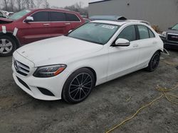 Mercedes-Benz salvage cars for sale: 2021 Mercedes-Benz C300