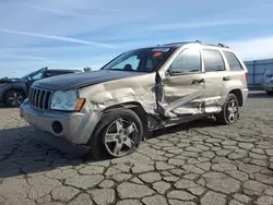 Salvage cars for sale at Martinez, CA auction: 2005 Jeep Grand Cherokee Laredo