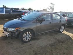 2012 Honda Civic LX en venta en American Canyon, CA