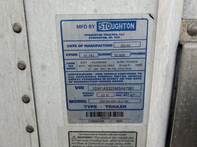 2021 Stoughton Trailer