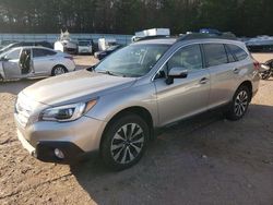 Salvage cars for sale at Charles City, VA auction: 2017 Subaru Outback 3.6R Limited