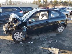 Salvage cars for sale at Exeter, RI auction: 2011 Hyundai Accent GL