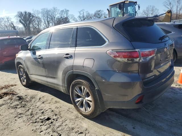 2015 Toyota Highlander XLE