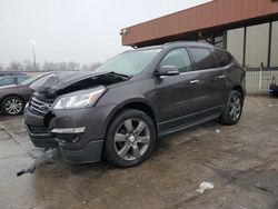 Chevrolet salvage cars for sale: 2017 Chevrolet Traverse LT