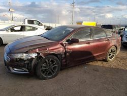 Salvage cars for sale from Copart Greenwood, NE: 2018 Ford Fusion SE