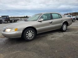 Salvage cars for sale at auction: 2001 Lincoln Continental