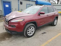 Salvage SUVs for sale at auction: 2016 Jeep Cherokee Latitude