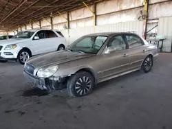 Hyundai Vehiculos salvage en venta: 2005 Hyundai Sonata GL