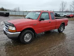 Salvage trucks for sale at Columbia Station, OH auction: 2000 Ford Ranger Super Cab