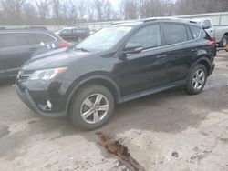 Salvage cars for sale at Ellwood City, PA auction: 2015 Toyota Rav4 XLE