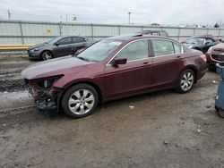 Salvage cars for sale at Dyer, IN auction: 2009 Honda Accord EX