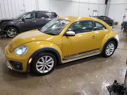 2017 Volkswagen Beetle Dune en venta en Franklin, WI