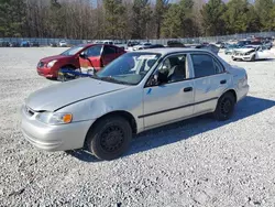 1999 Toyota Corolla VE en venta en Gainesville, GA