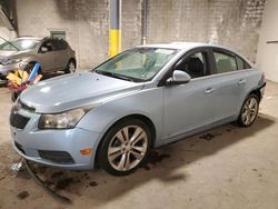 Salvage cars for sale at Chalfont, PA auction: 2011 Chevrolet Cruze LTZ