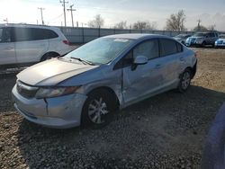 Salvage cars for sale at Magna, UT auction: 2012 Honda Civic LX