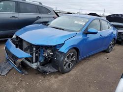 Nissan Sentra Vehiculos salvage en venta: 2022 Nissan Sentra SV