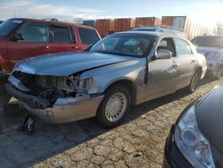 Salvage cars for sale at Bridgeton, MO auction: 2001 Lincoln Town Car Executive